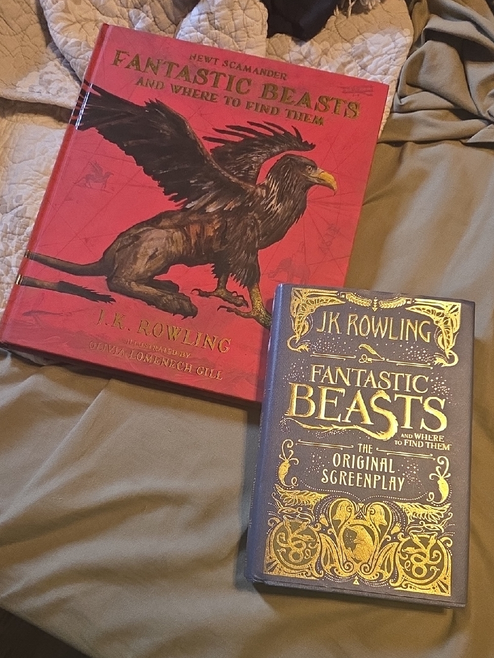 Fantastic Beasts Hardcover Set - Red and Blue